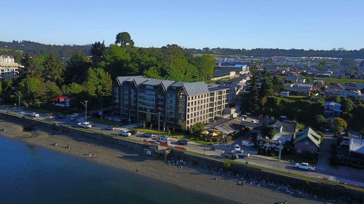 Apartamento Frente a la Costanera, amplia Terraza en Pto Varas Servicio HOM Puerto Varas Exterior foto