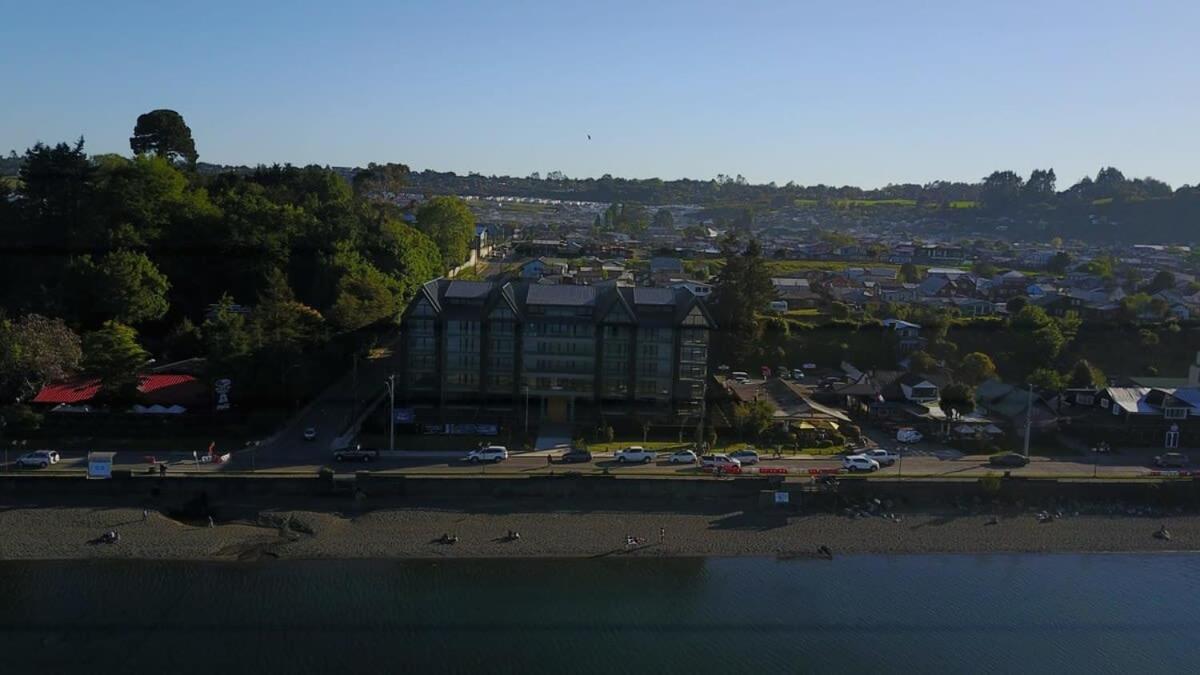 Apartamento Frente a la Costanera, amplia Terraza en Pto Varas Servicio HOM Puerto Varas Exterior foto