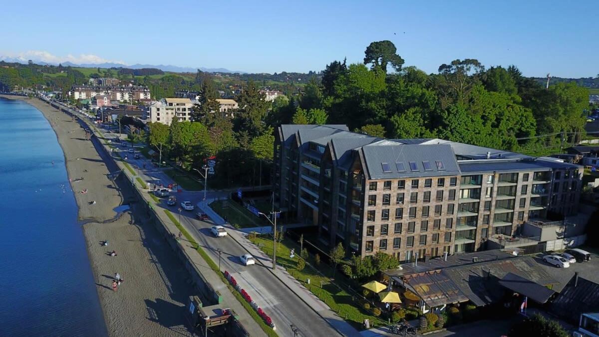 Apartamento Frente a la Costanera, amplia Terraza en Pto Varas Servicio HOM Puerto Varas Exterior foto